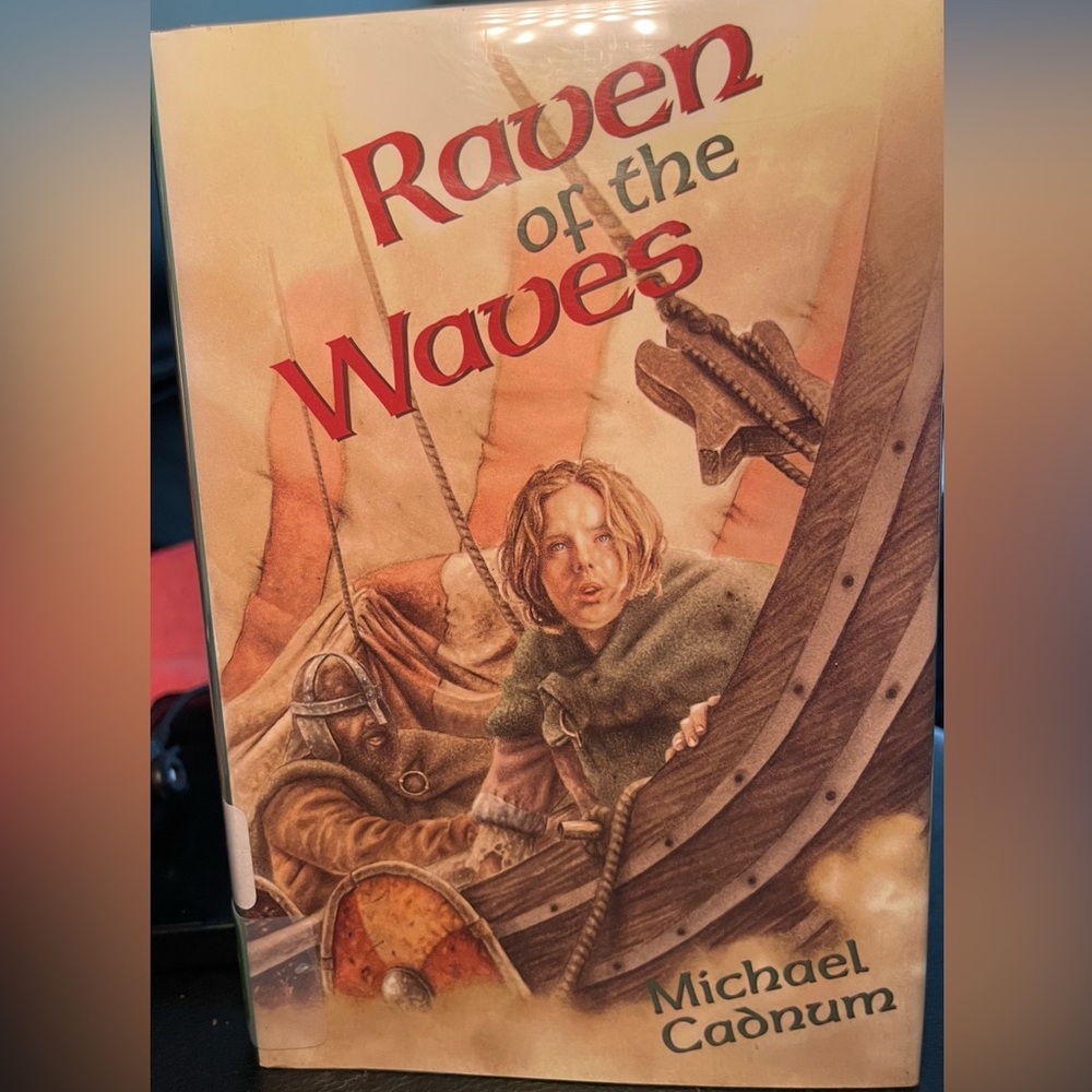 Raven of the Waves by Michael Cadnum - Illustrated Paperback, Brown/Beige Cover